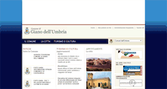 Desktop Screenshot of comune.giano-dellumbria.pg.it